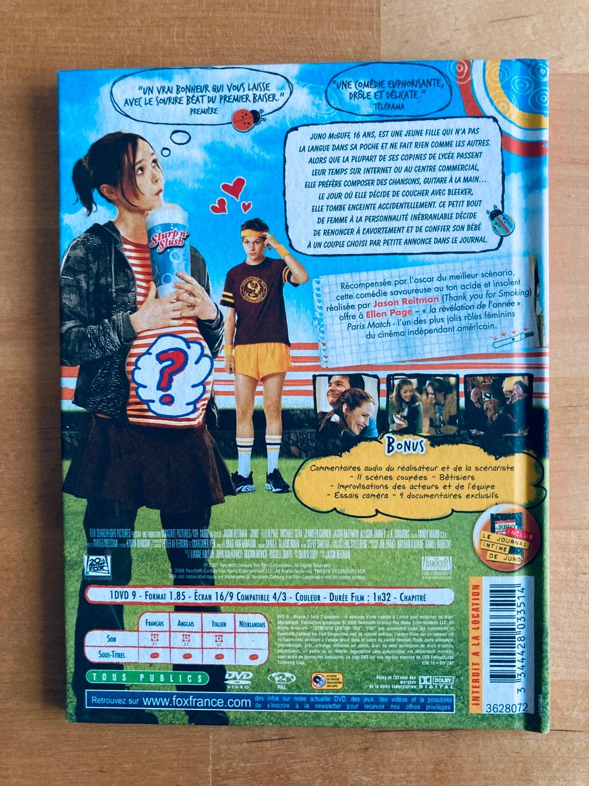 Mediabook Blu-ray Juno. – photo 4